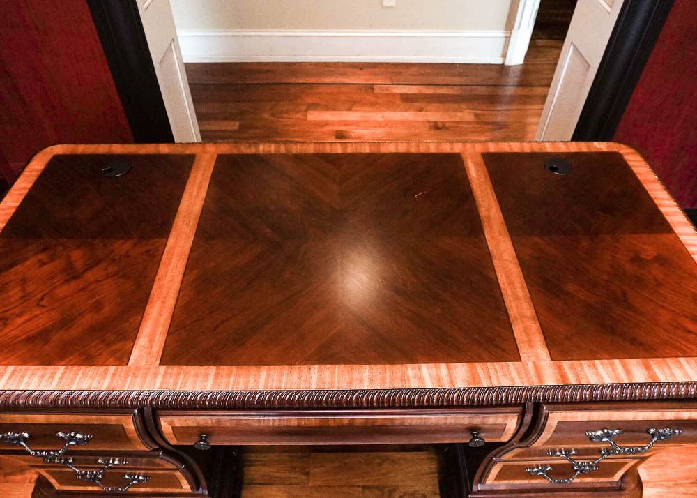 Cherry Writing Desk from the Seville Collection by Havertys