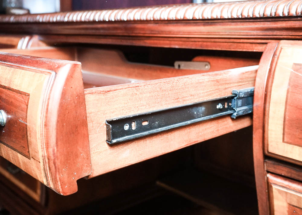 Cherry Writing Desk from the Seville Collection by Havertys