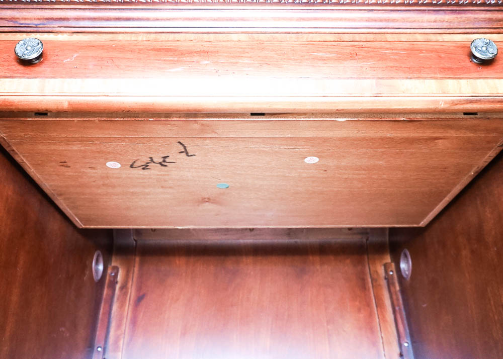 Cherry Writing Desk from the Seville Collection by Havertys