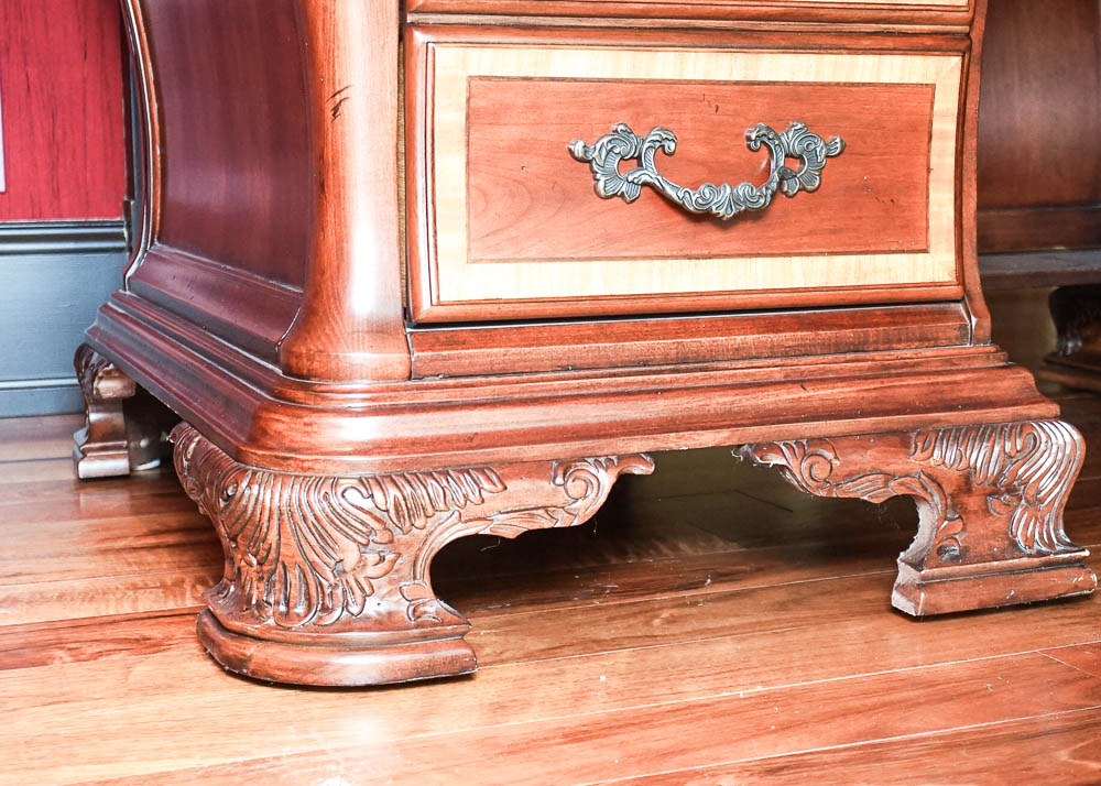 Cherry Writing Desk from the Seville Collection by Havertys