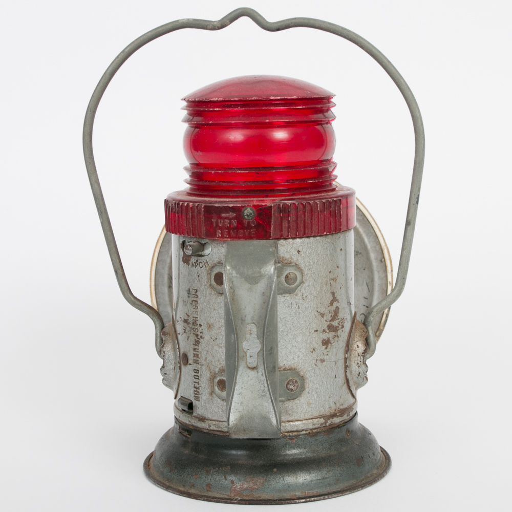 Vintage Delta Electric Tin Lantern