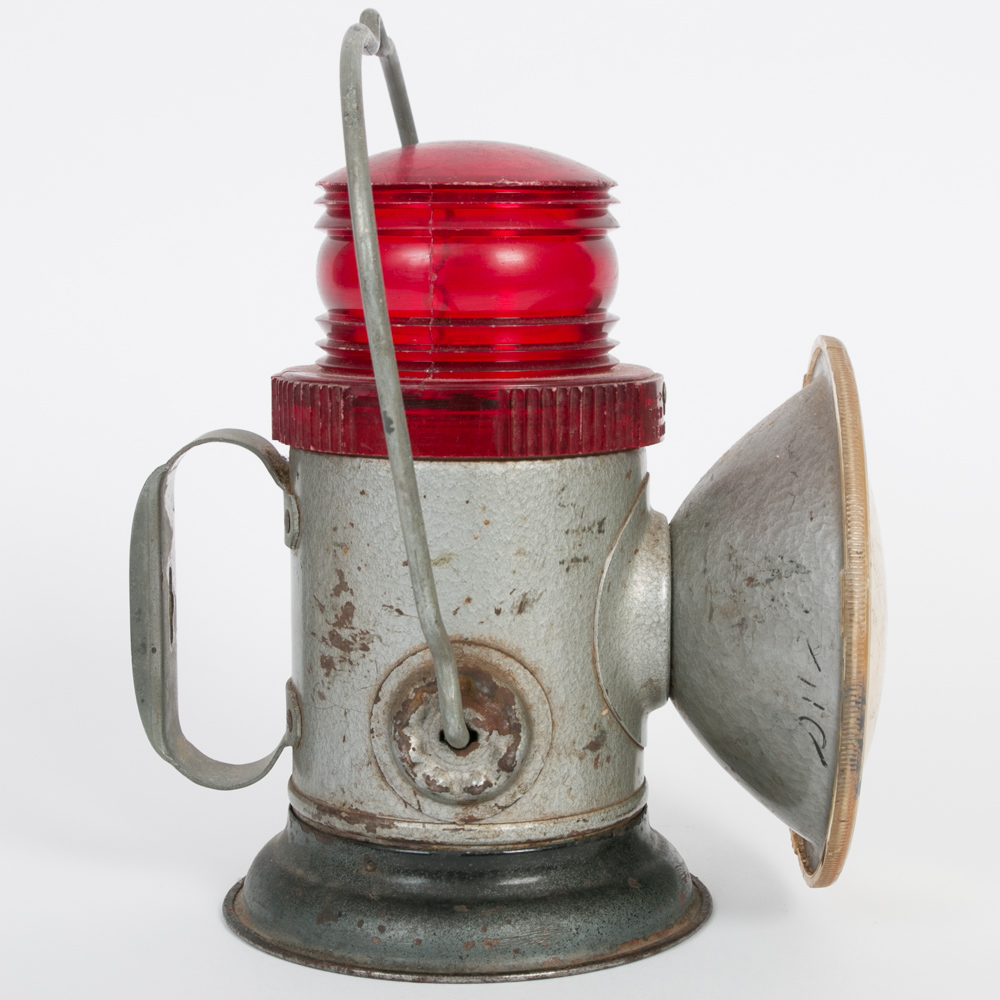 Vintage Delta Electric Tin Lantern