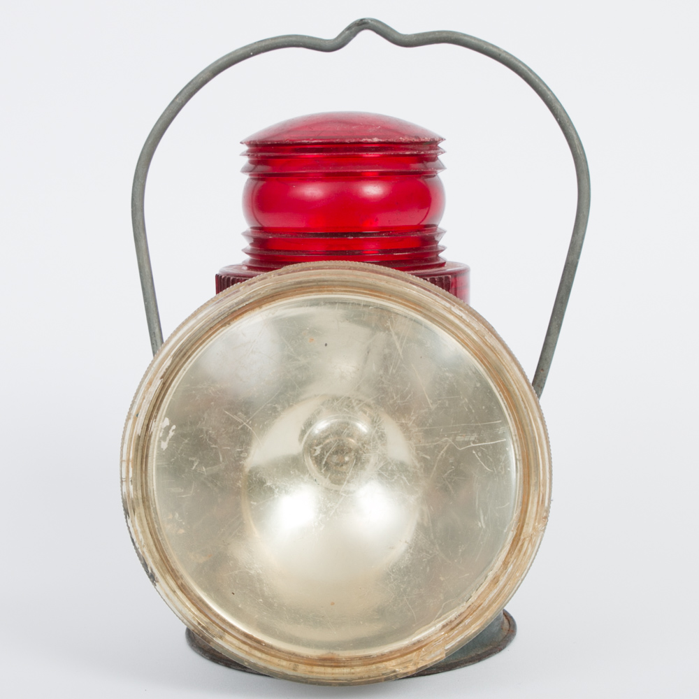 Vintage Delta Electric Tin Lantern