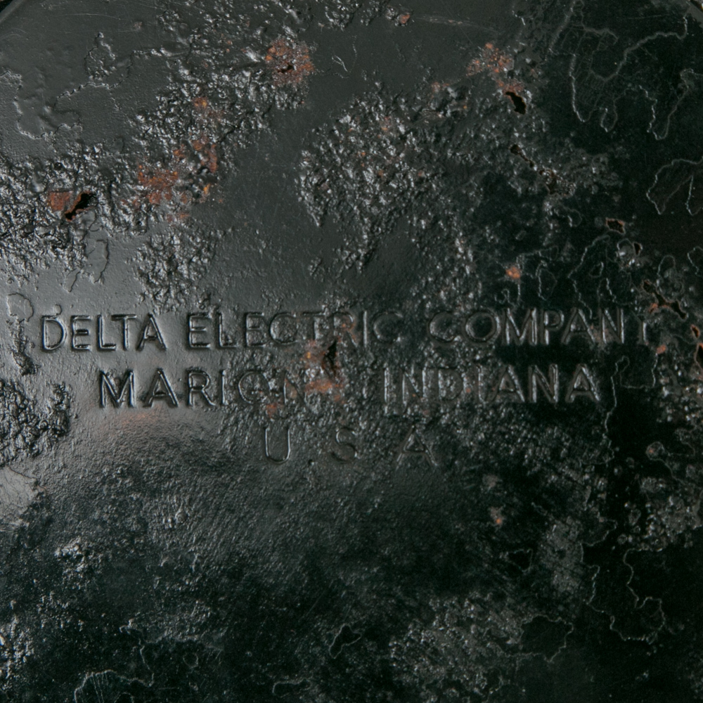 Vintage Delta Electric Tin Lantern