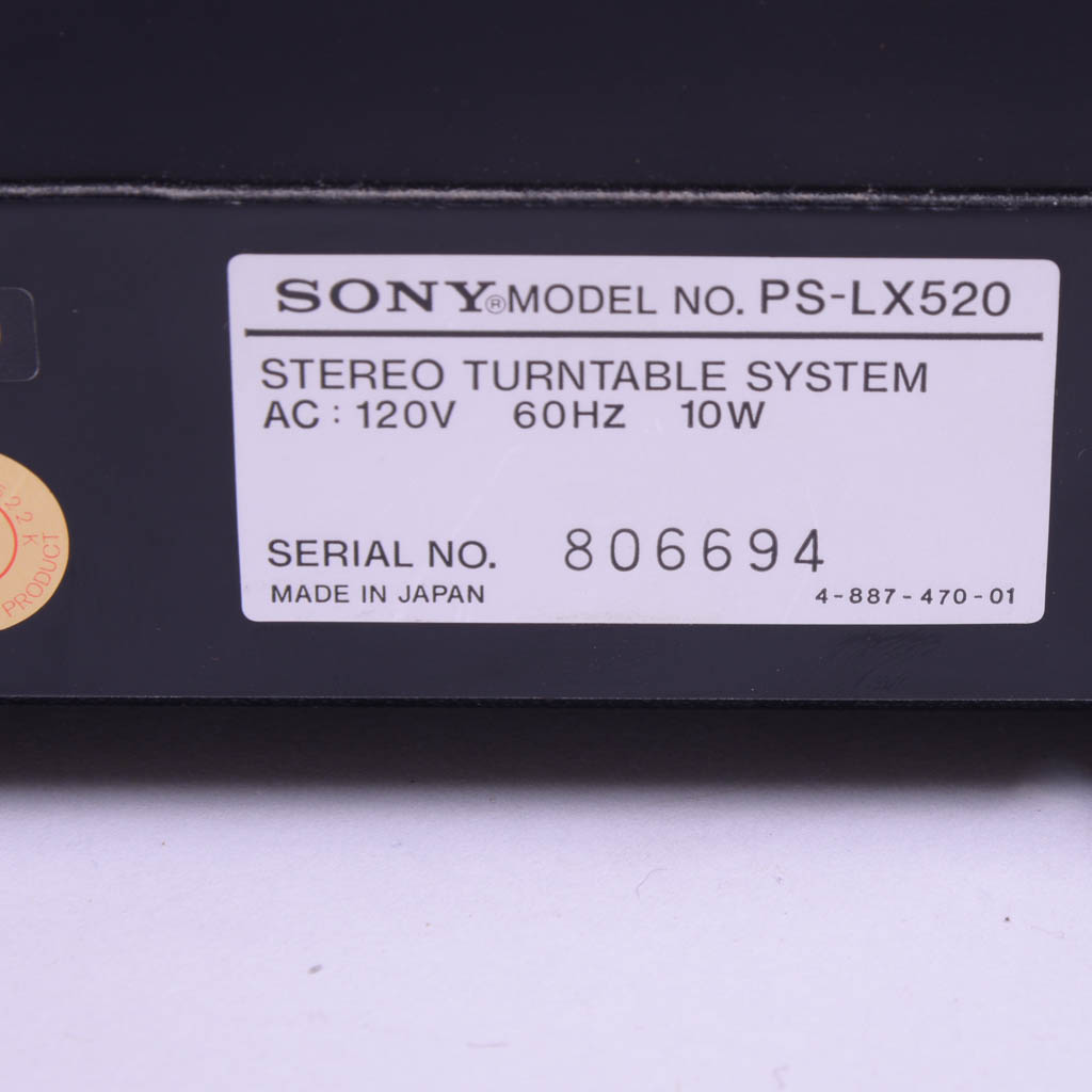 Sony Turntable, Hi-Fi Receiver, 5-Disc CD Player and Speakers