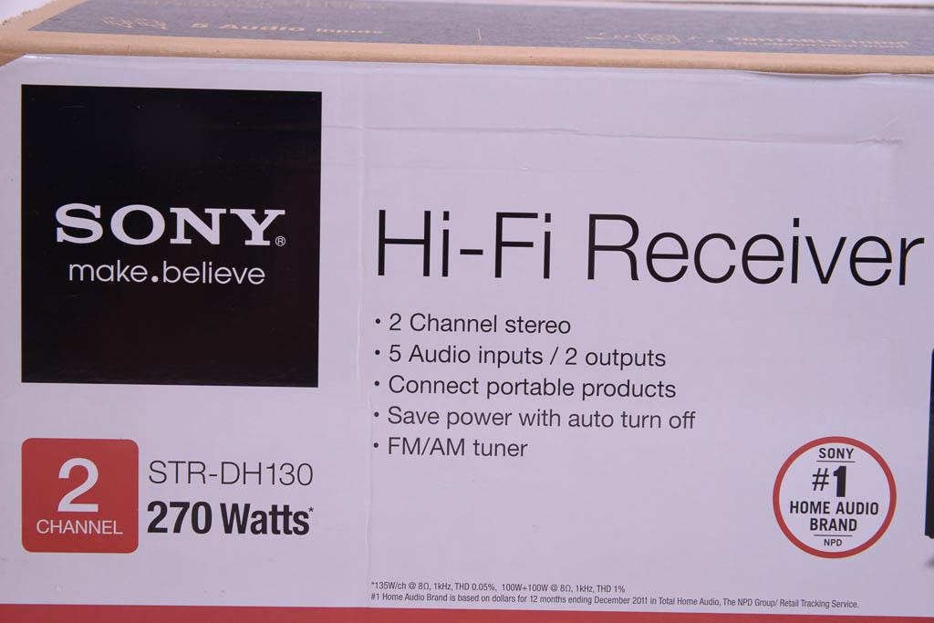 Sony Turntable, Hi-Fi Receiver, 5-Disc CD Player and Speakers