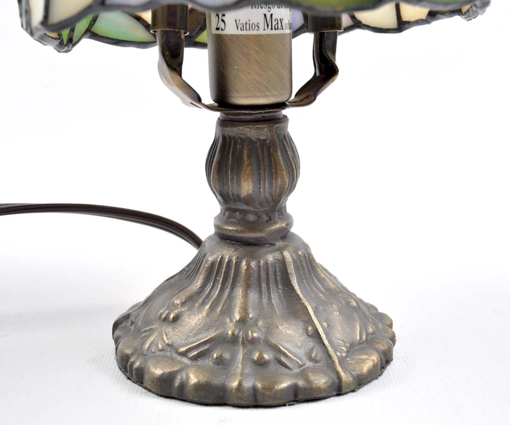Small Tiffany Style Hummingbird Lamp