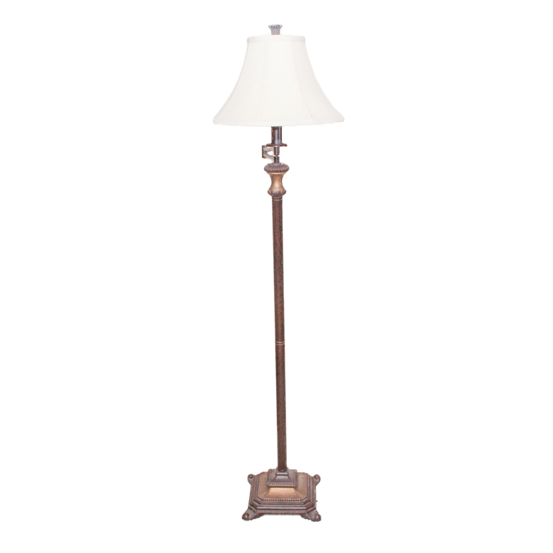Modern Floor Lamp with Antique Finish