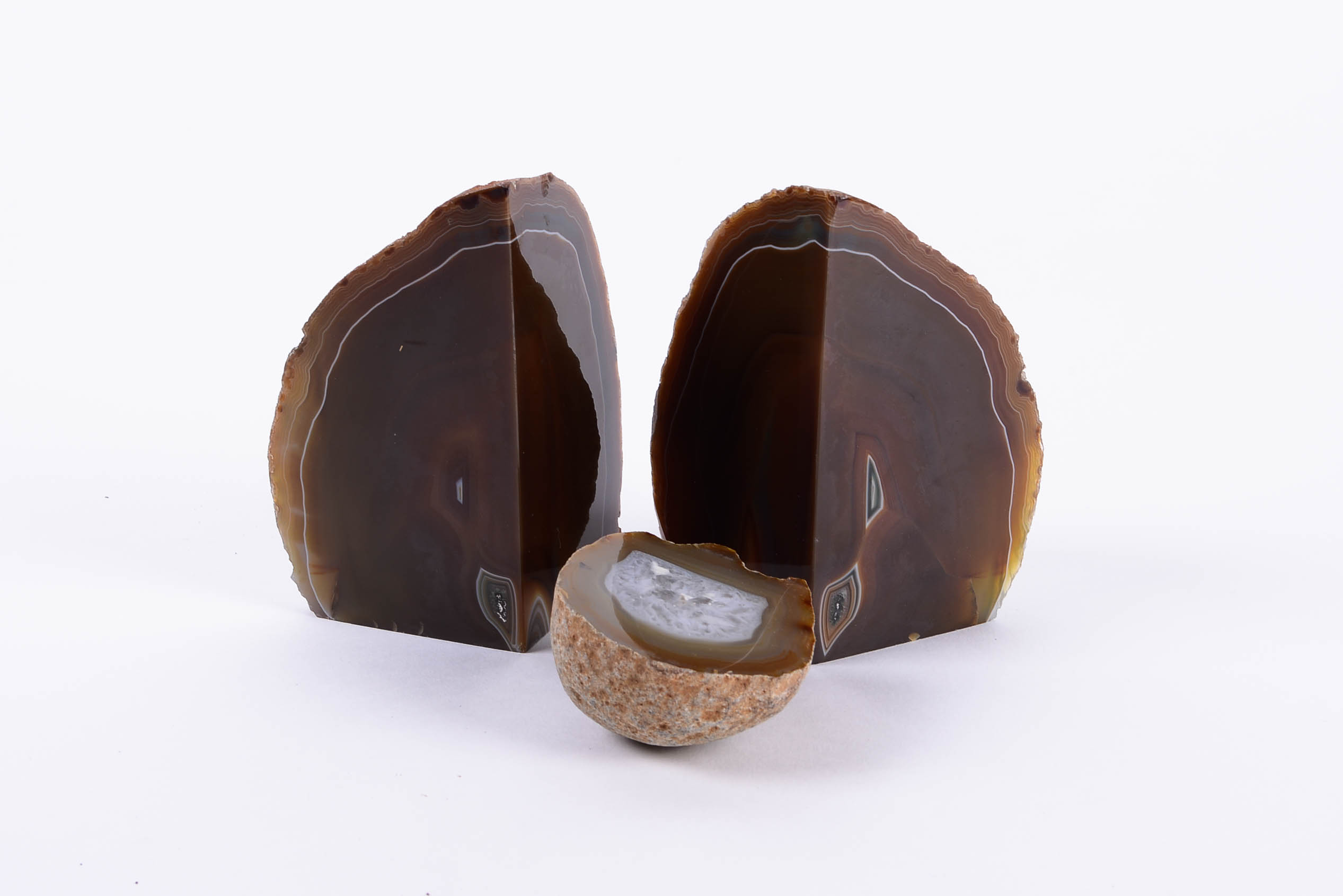 Brown Geode Pieces