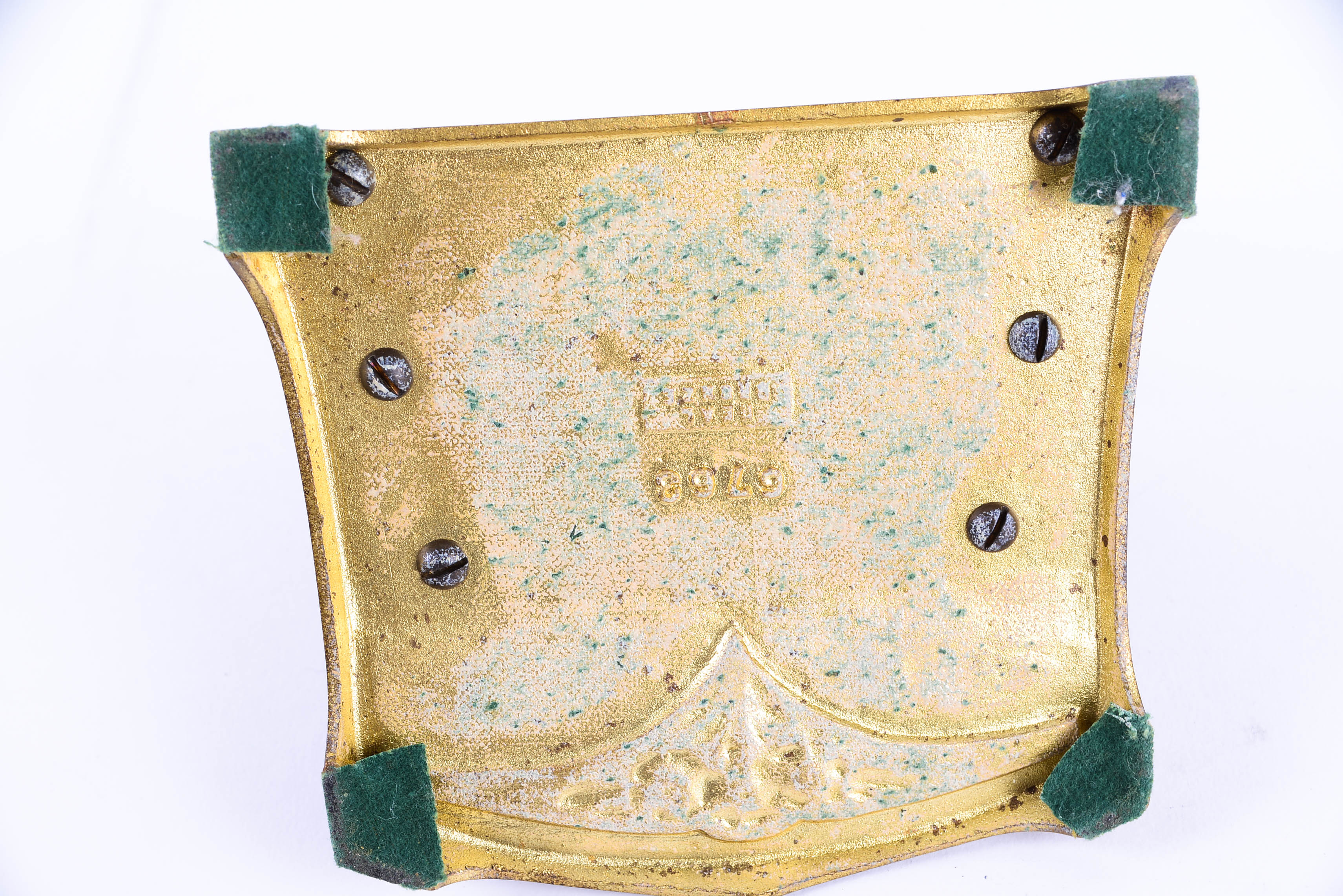 Antique Art Nouveau Bronze Desk Letter Sorter