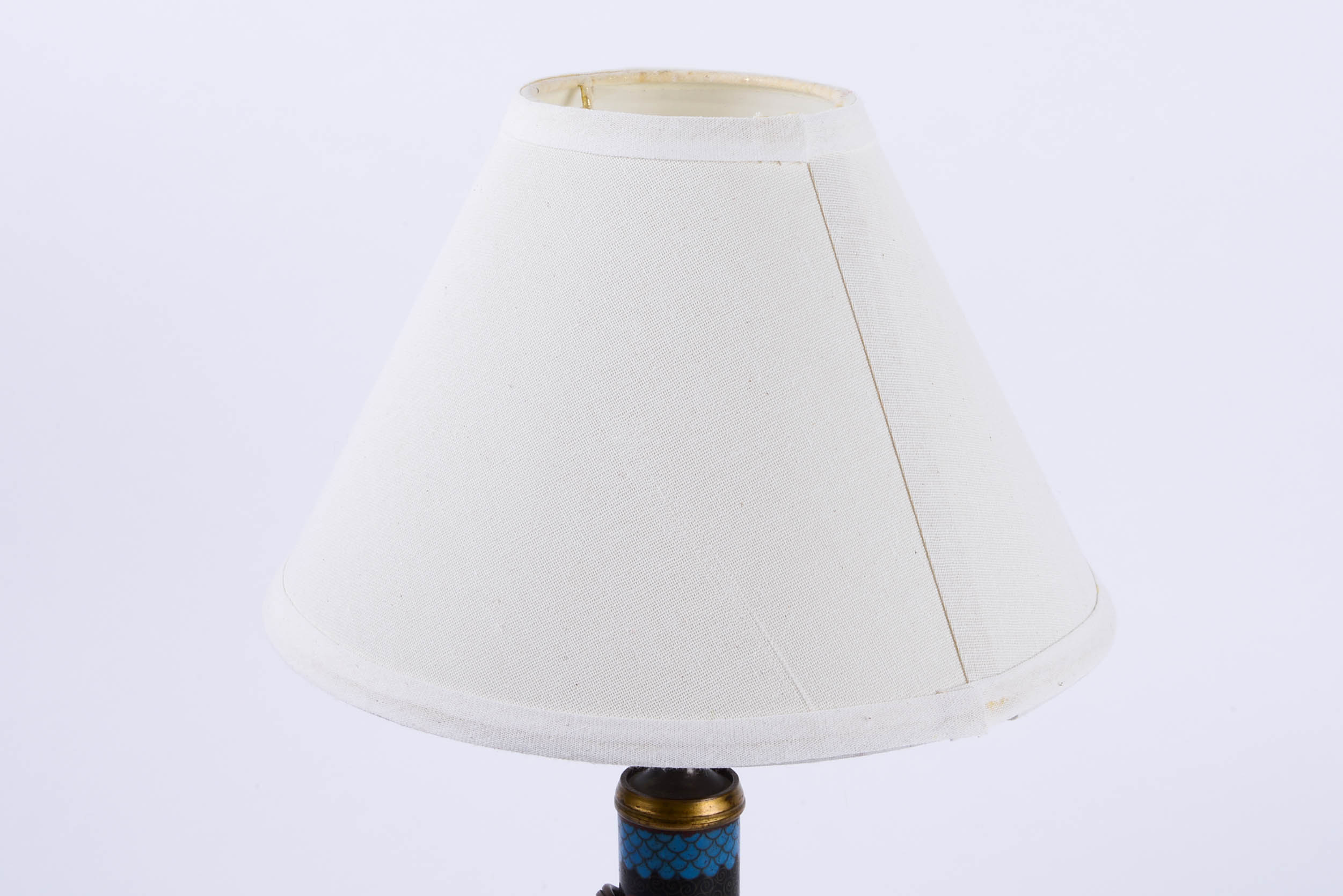 Vintage Cloisonne Desk Lamp