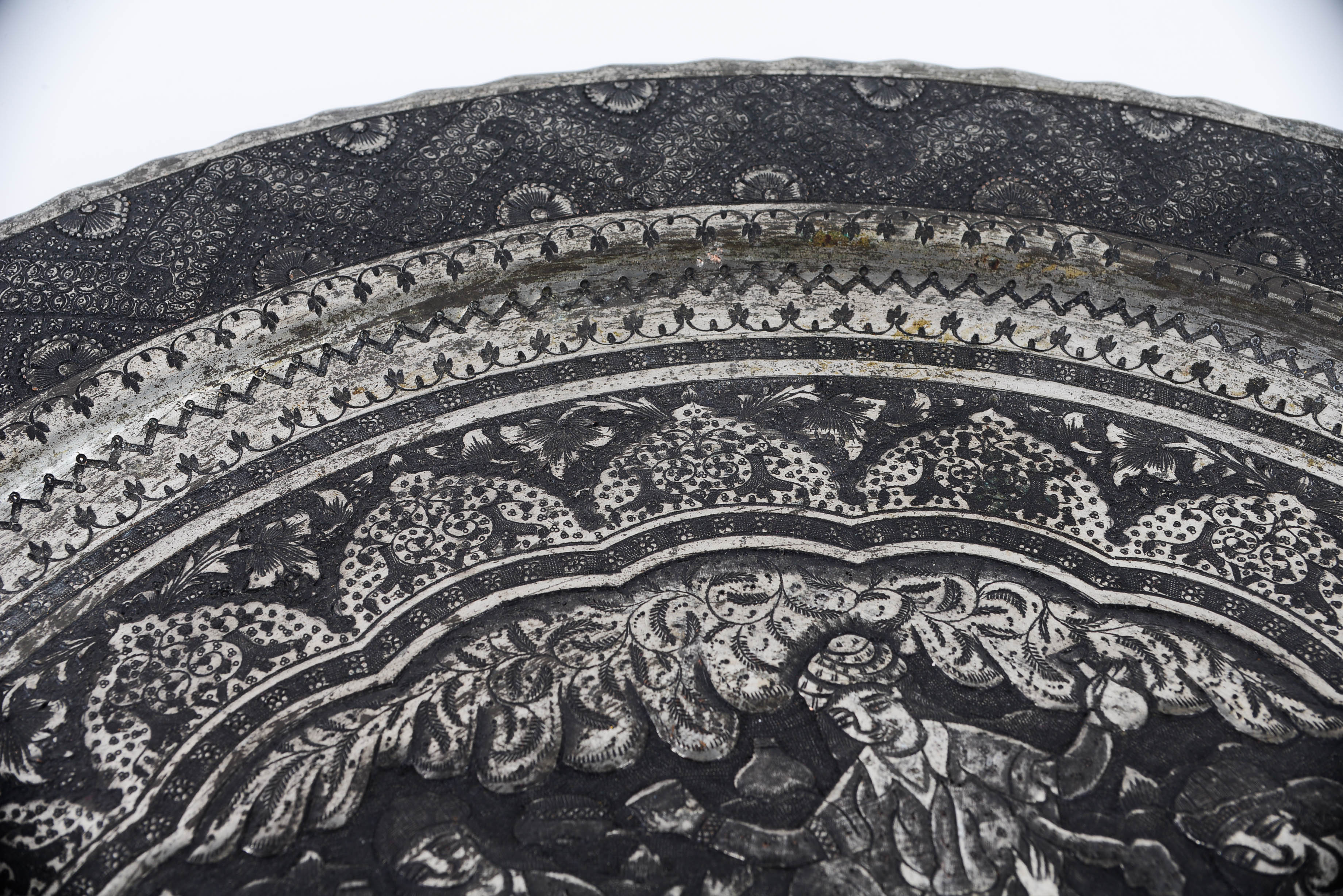 Antique Persian Museum Quality Tray