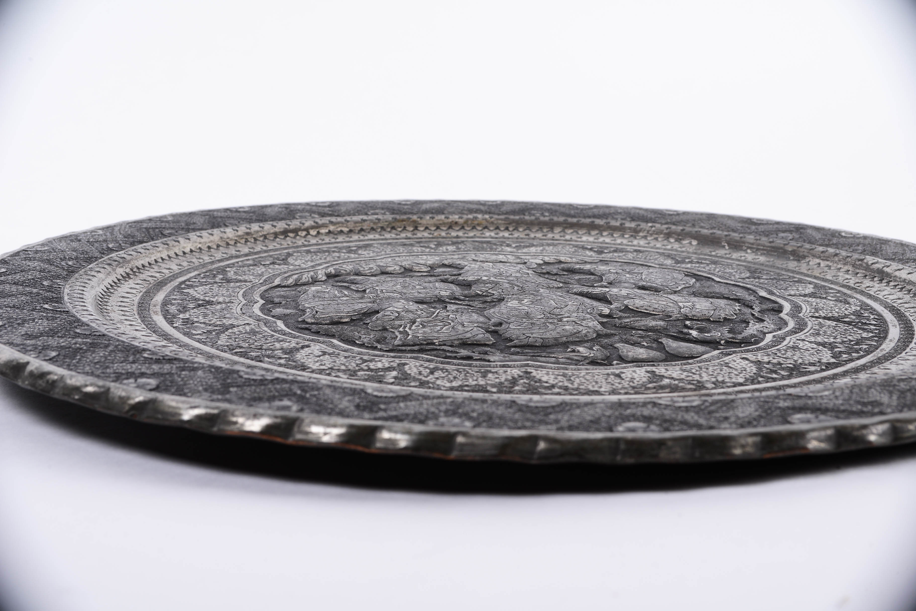 Antique Persian Museum Quality Tray