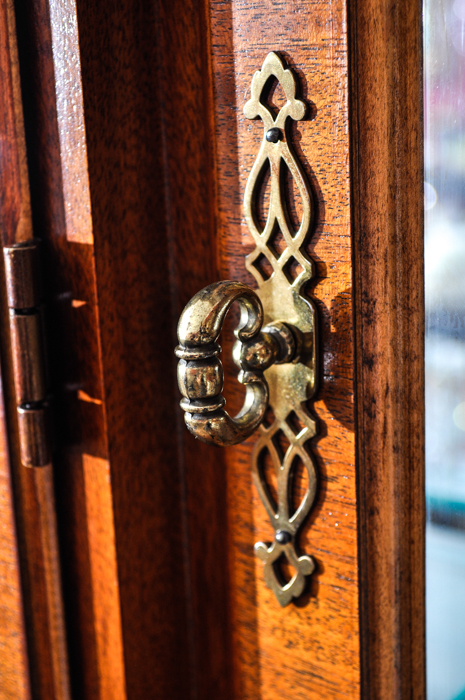 Circa 1980s "Stoneleigh" China Cabinet by Stanley Furniture