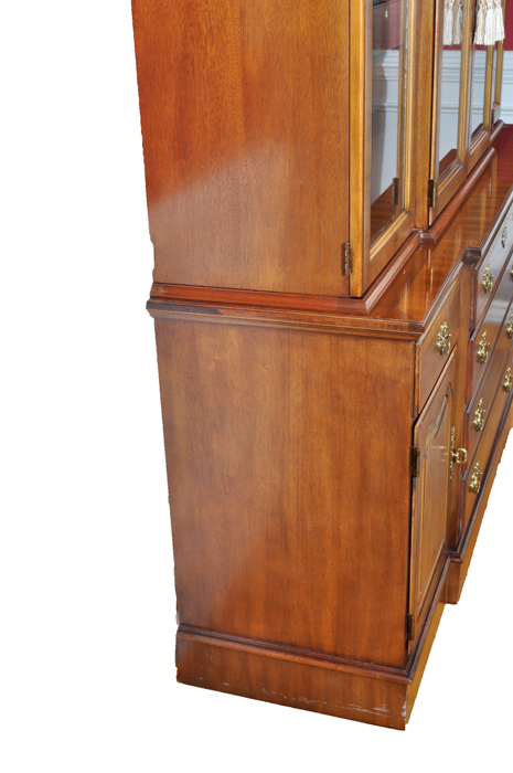 Circa 1980s "Stoneleigh" China Cabinet by Stanley Furniture