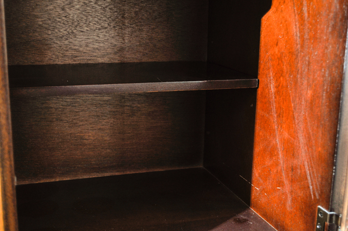 Circa 1980s "Stoneleigh" China Cabinet by Stanley Furniture