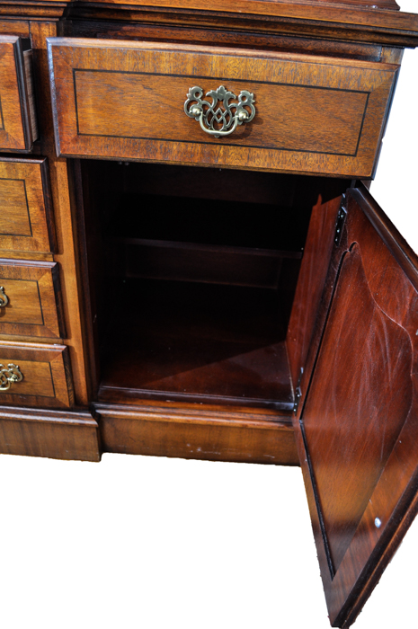 Circa 1980s "Stoneleigh" China Cabinet by Stanley Furniture