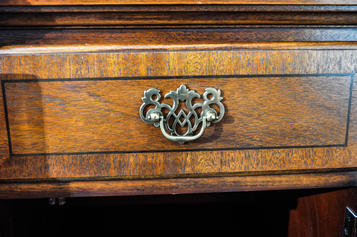 Circa 1980s "Stoneleigh" China Cabinet by Stanley Furniture