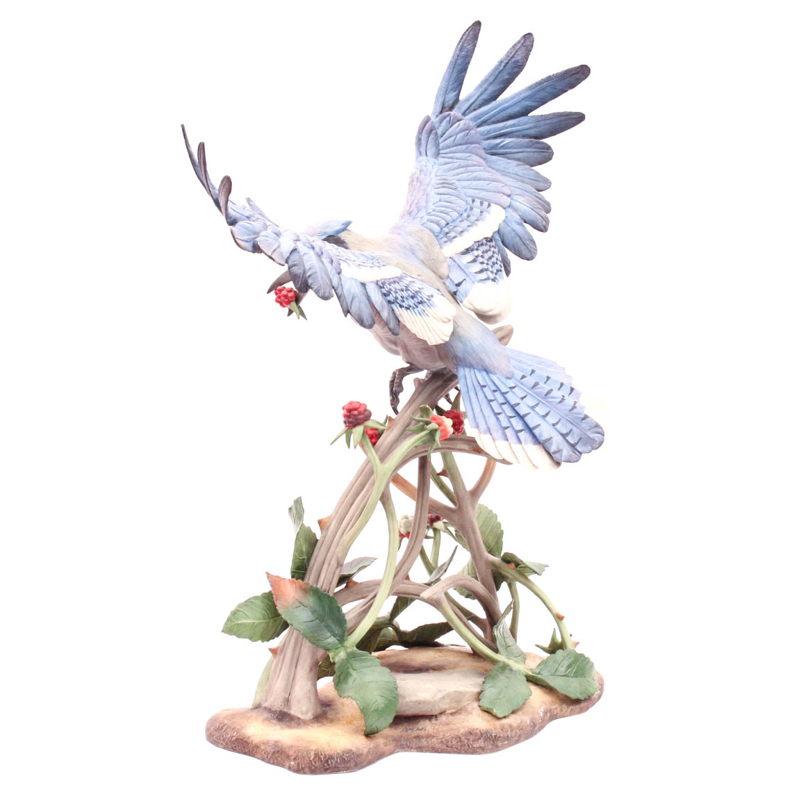 Boehm Limited Edition Bisque Porcelain Bird "Blue Jay"