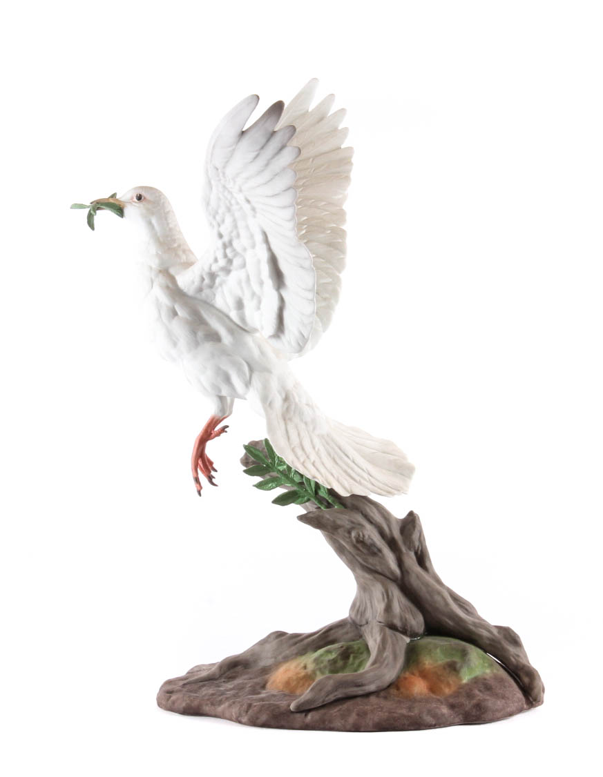 Limited Edition Boehm "Dove of Peace" Porcelain Figurine