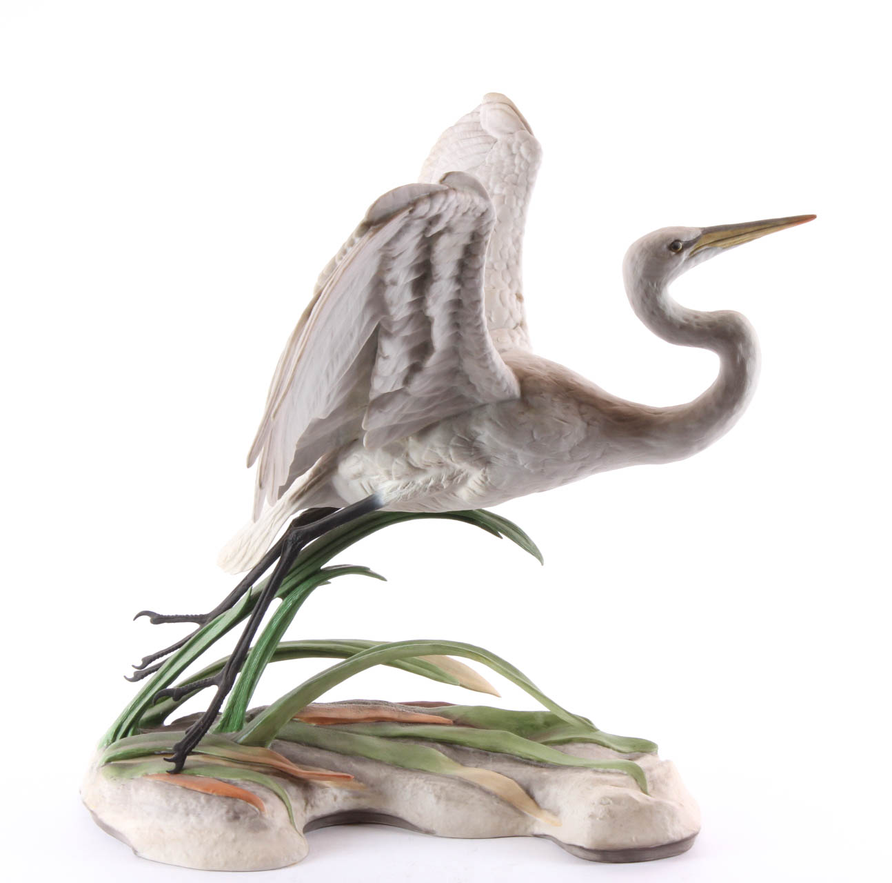 Boehm Signed Limited Edition Porcelain Bird "The Great Egret"