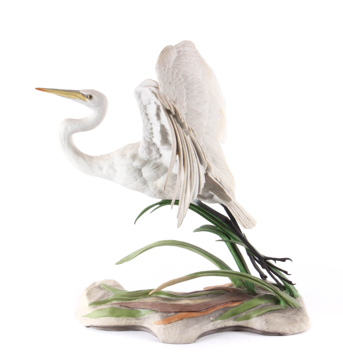 Boehm Signed Limited Edition Porcelain Bird "The Great Egret"