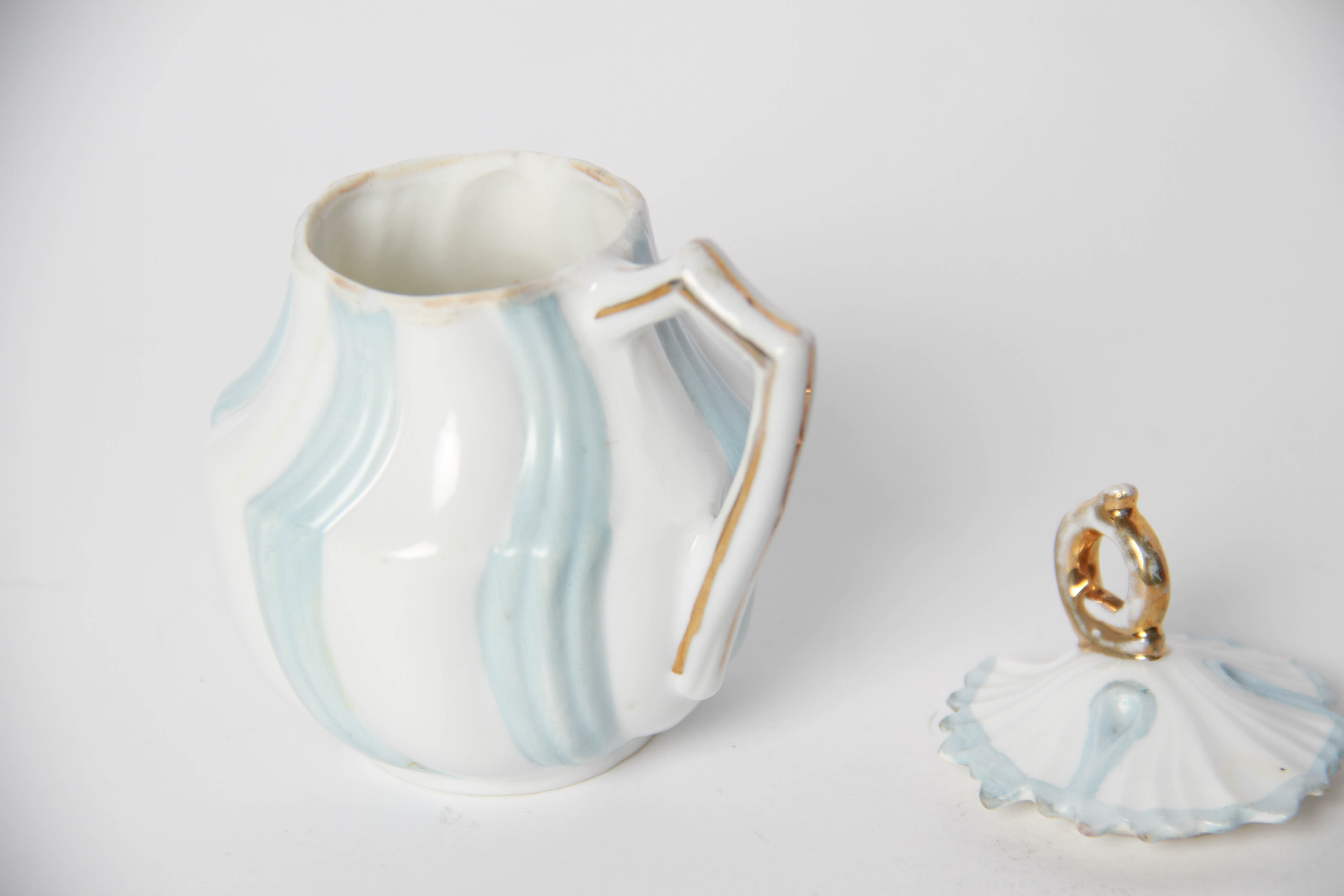 Decor Including Royal Doulton "Monica" Figurine,  Lefton China Bell and More