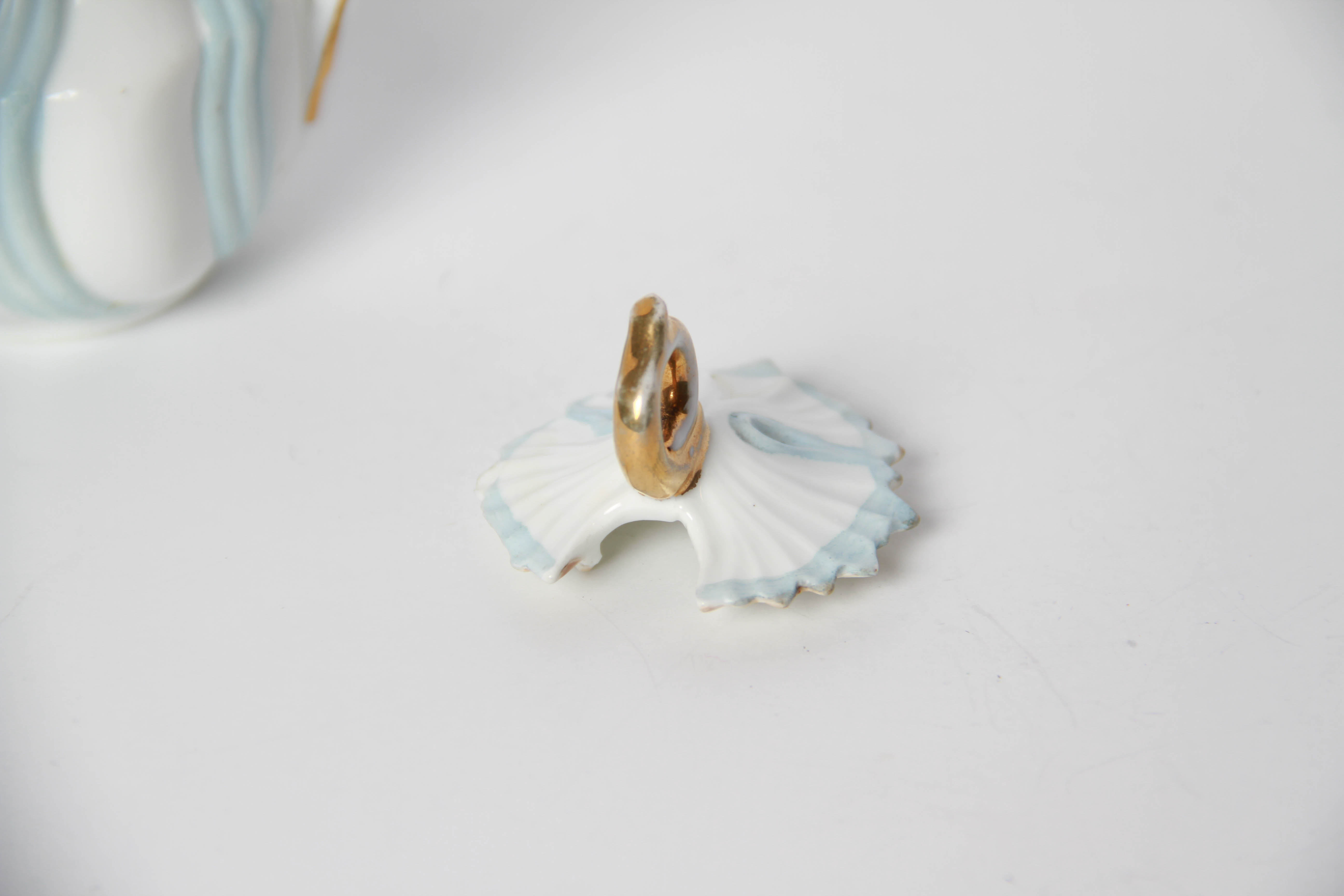 Decor Including Royal Doulton "Monica" Figurine,  Lefton China Bell and More