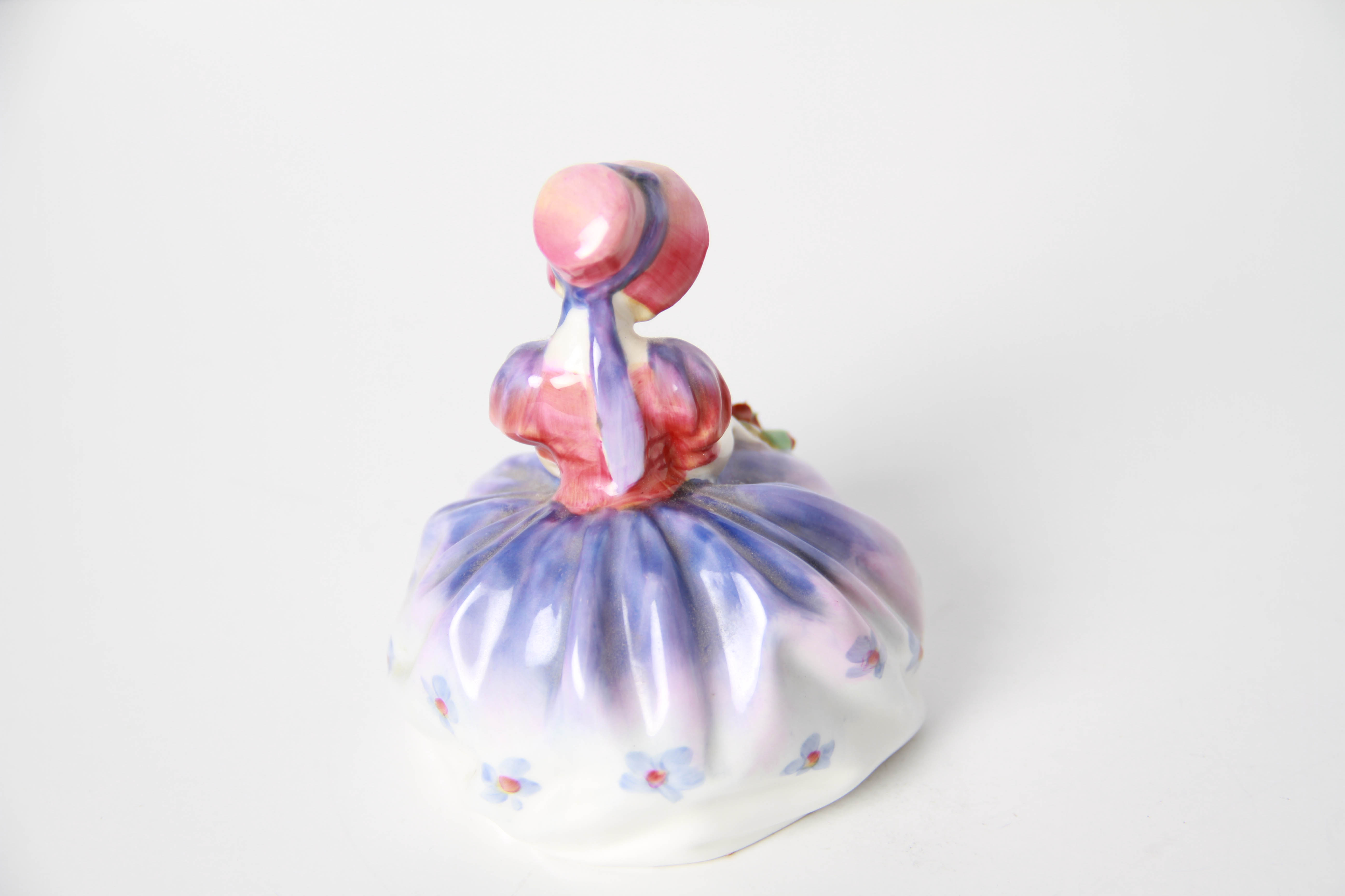 Decor Including Royal Doulton "Monica" Figurine,  Lefton China Bell and More