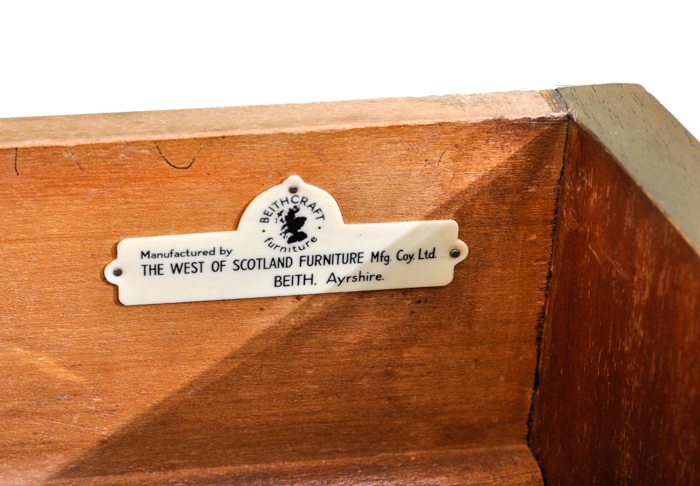 Vintage Queen Anne Style Desk by Beithcraft Furniture