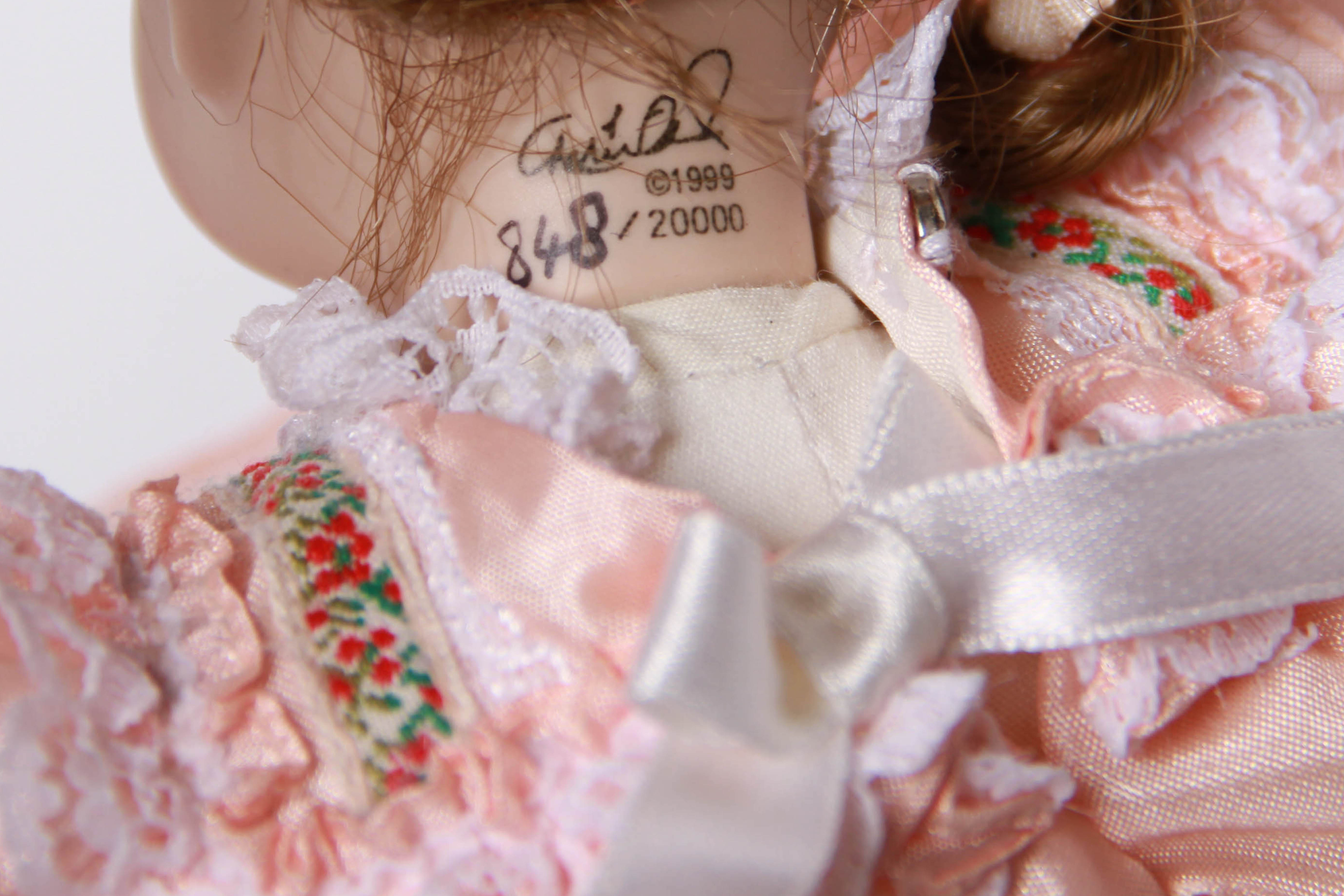 Porcelain Dolls Featuring Sleepy Eyes and Limited Edition