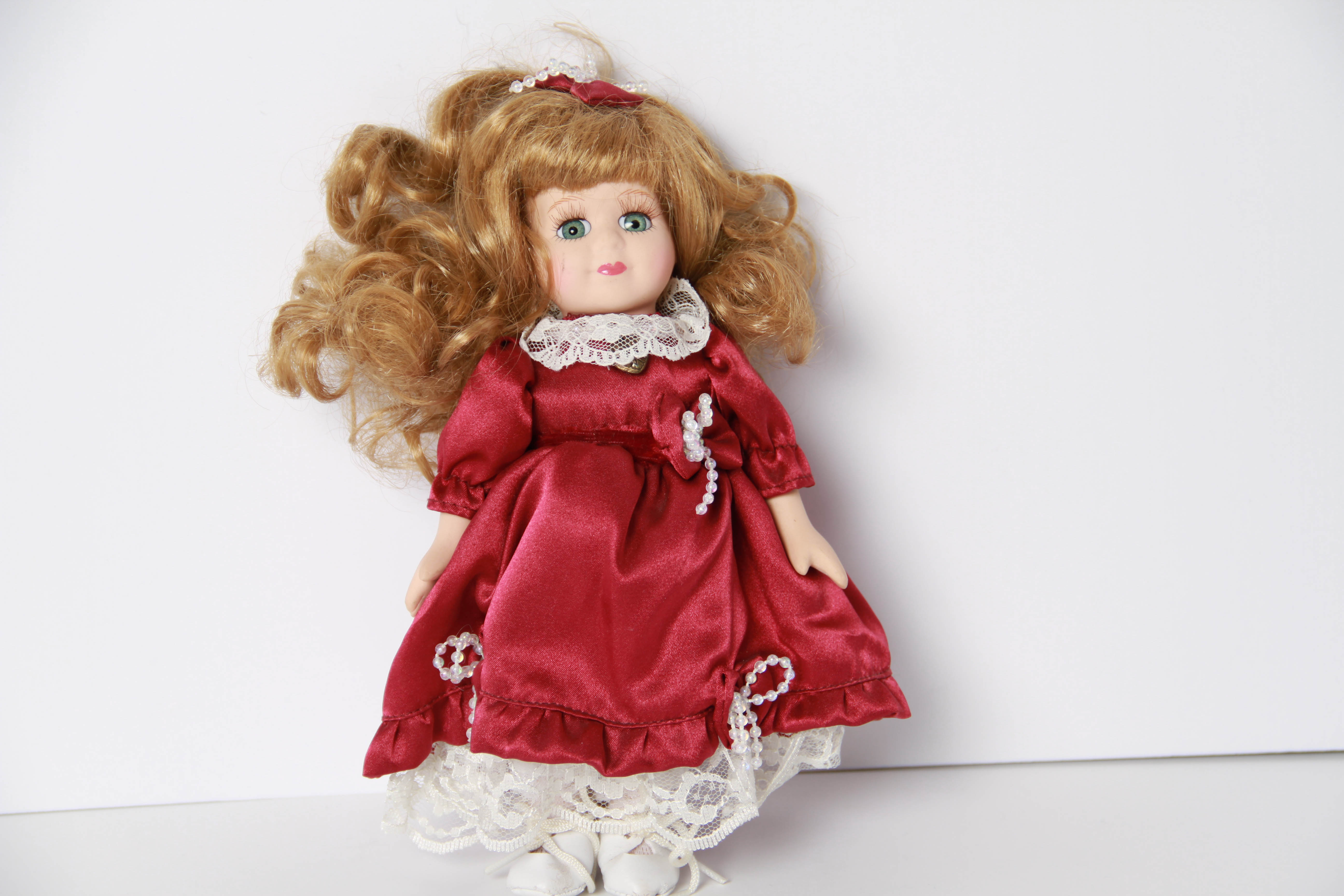 Porcelain Dolls Featuring Sleepy Eyes and Limited Edition