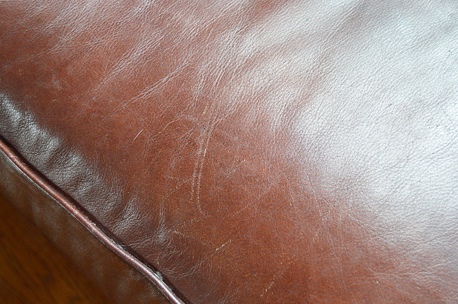 Chesterfield Style Leather Sofa