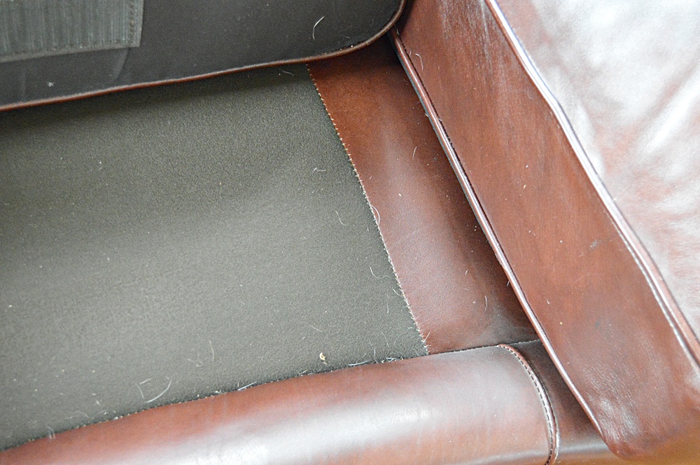 Chesterfield Style Leather Sofa