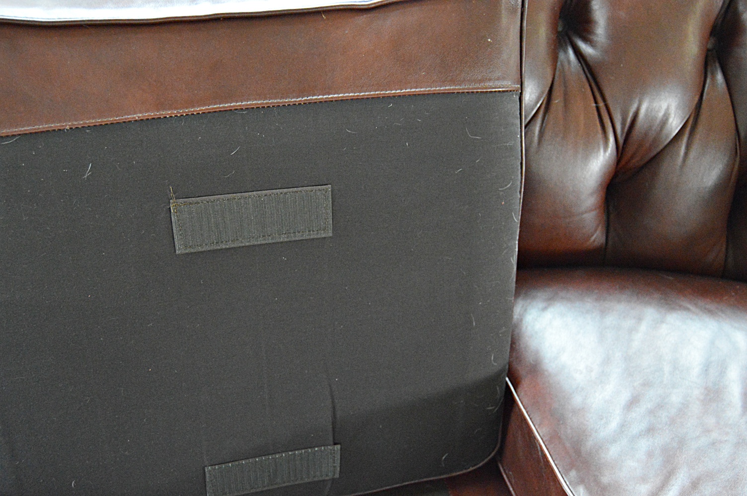 Chesterfield Style Leather Sofa