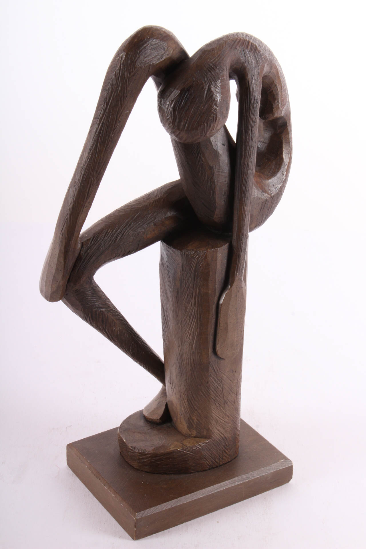 K. Silva Figurative Bronze Statue
