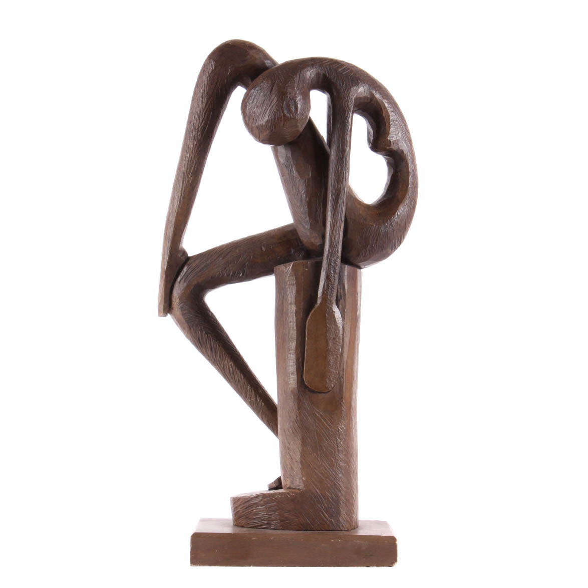 K. Silva Figurative Bronze Statue