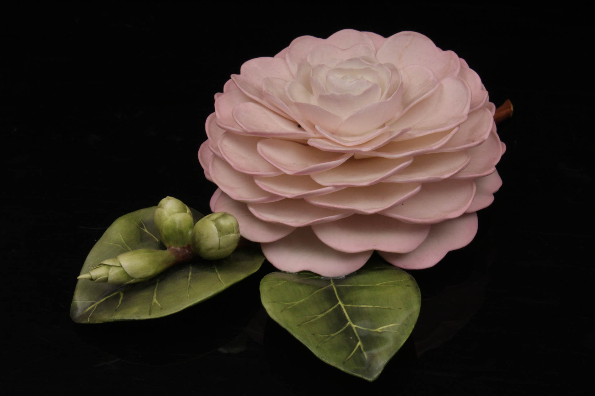 Capodimonte Style Porcelain Flower