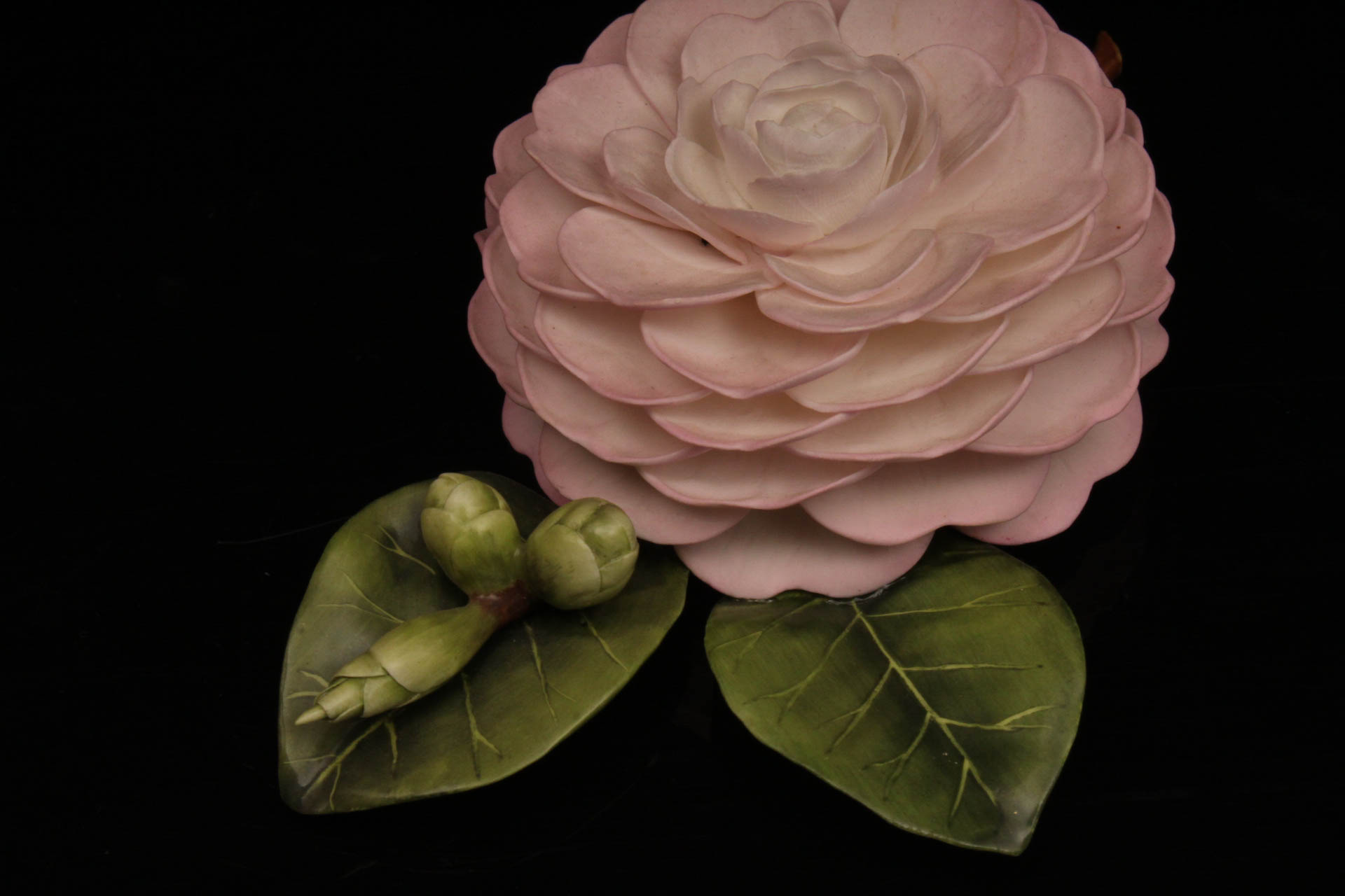 Capodimonte Style Porcelain Flower