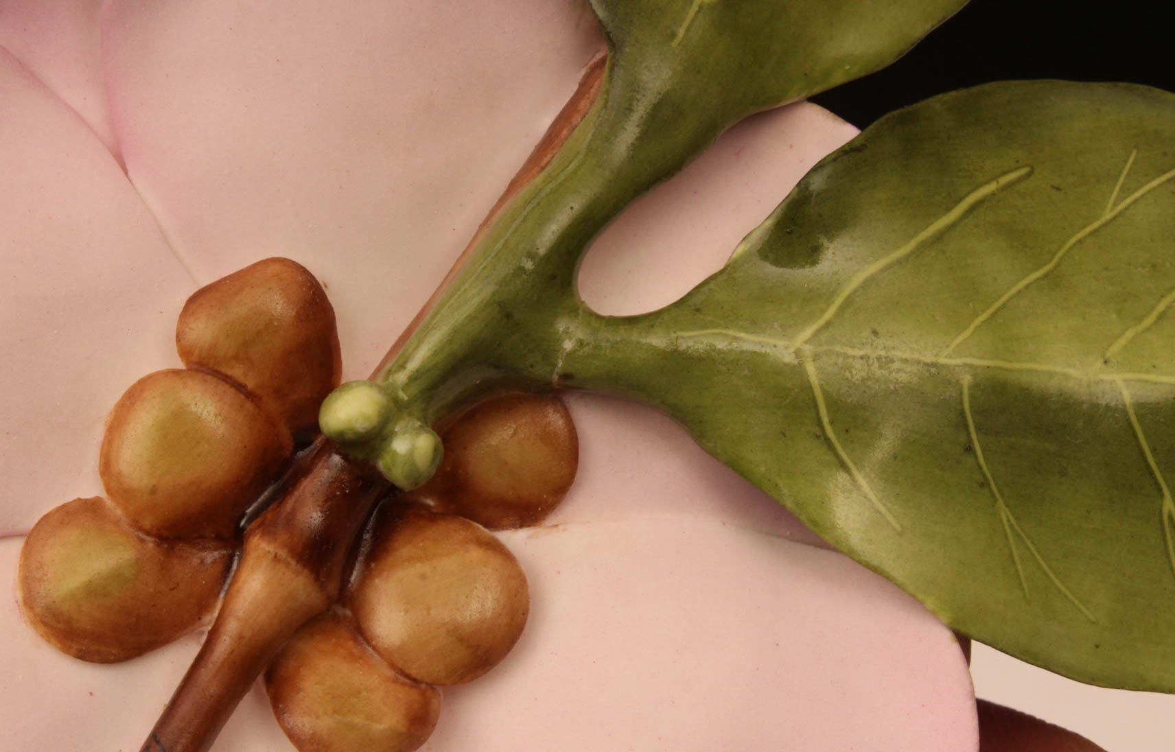 Capodimonte Style Porcelain Flower