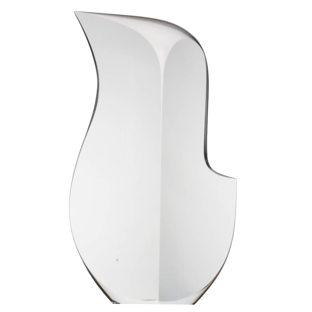 Christopher Reis Abstract Glass Sculpture "Embrace"