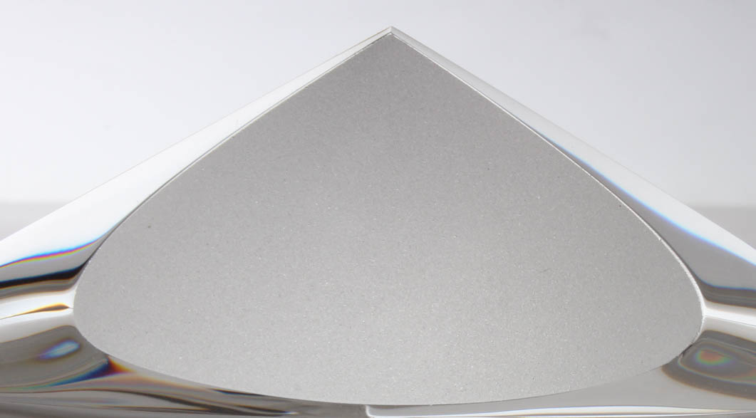 Christopher Reis Abstract Glass Sculpture "Embrace"