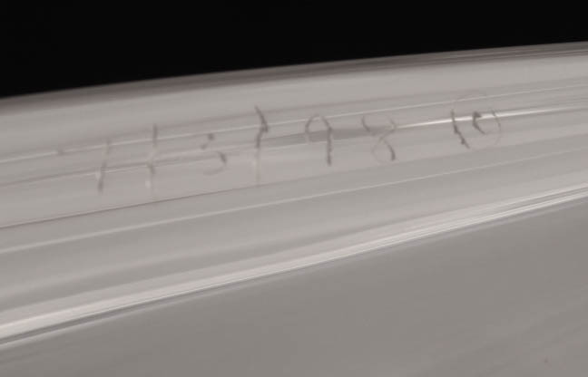 Christopher Reis Abstract Glass Sculpture "Embrace"