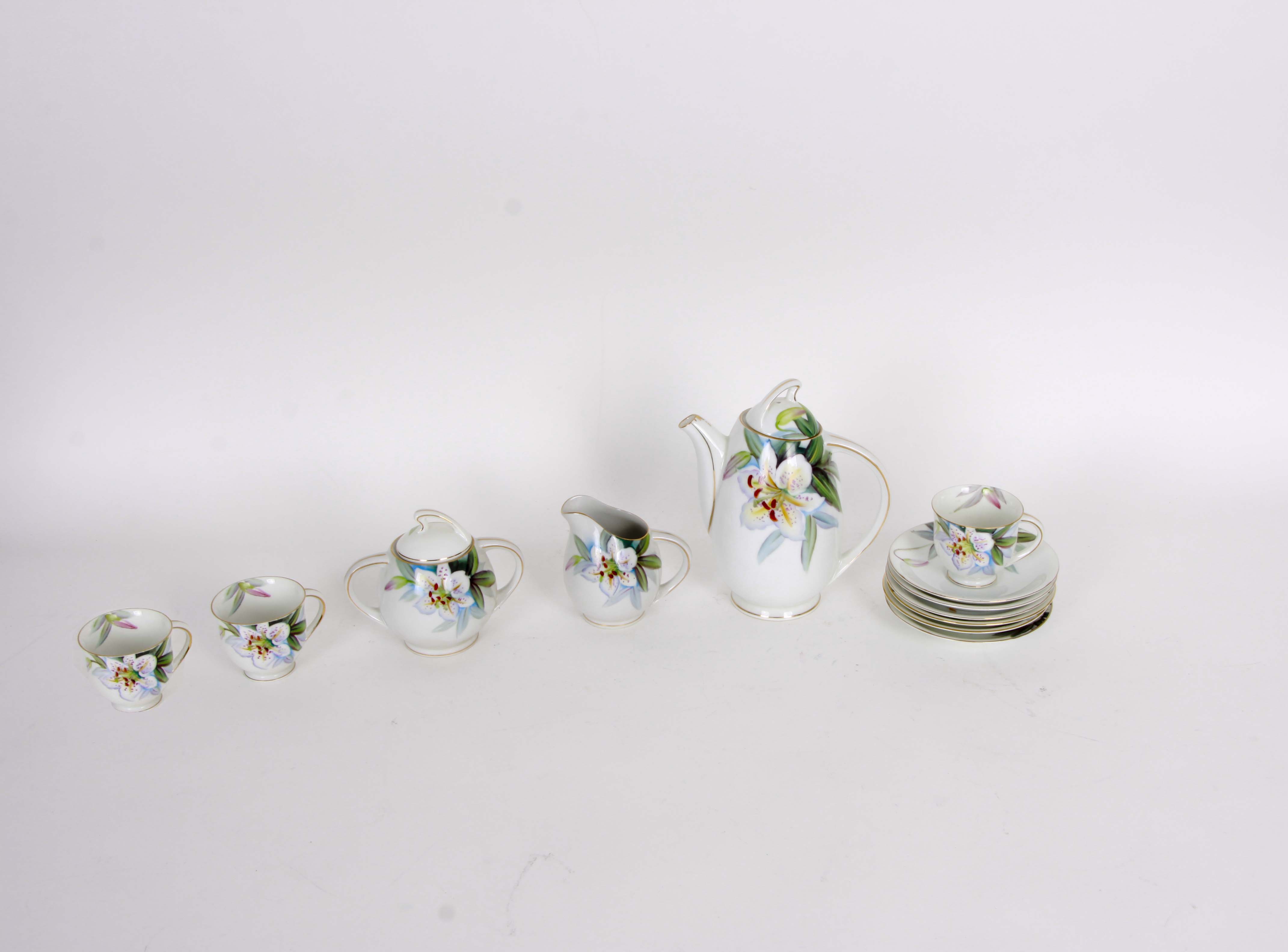 Vintage Ohata China Tea Set