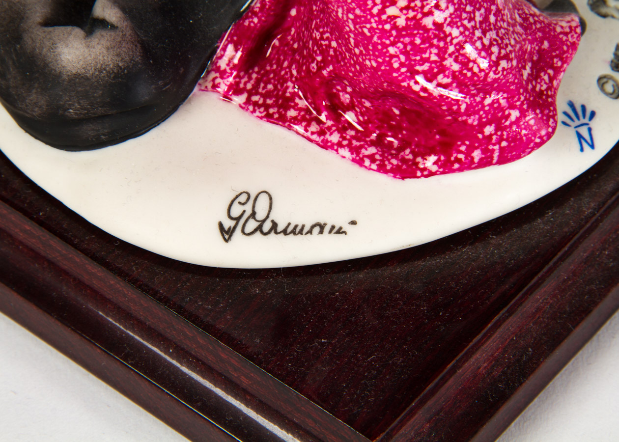 Capodimonte "G. Armani" Porcelain Statue