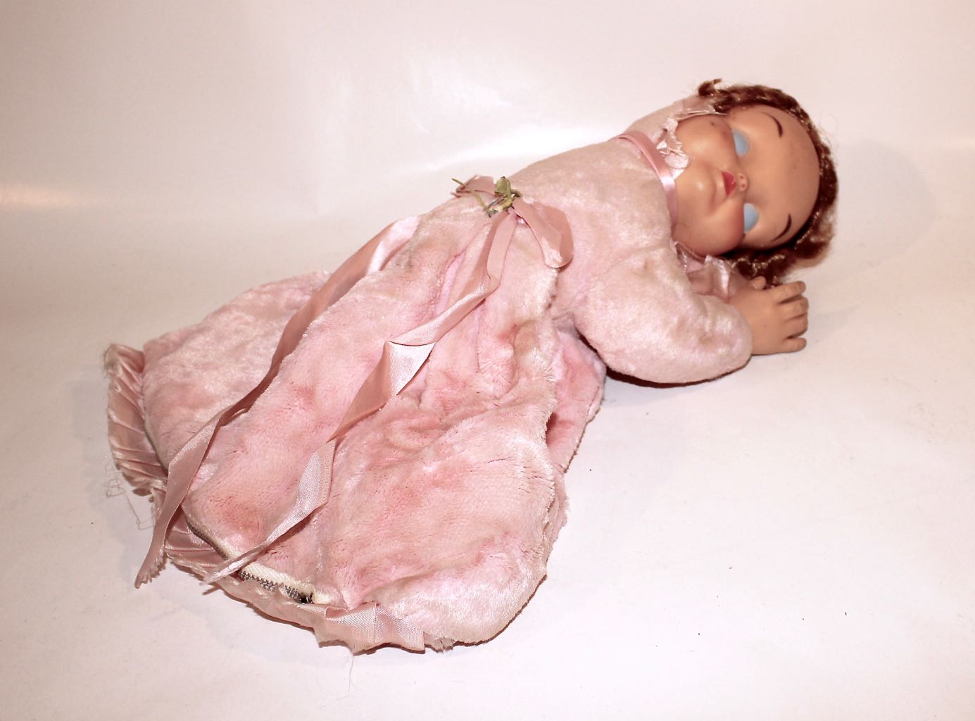 Sleepy Doll with Internal Music Box