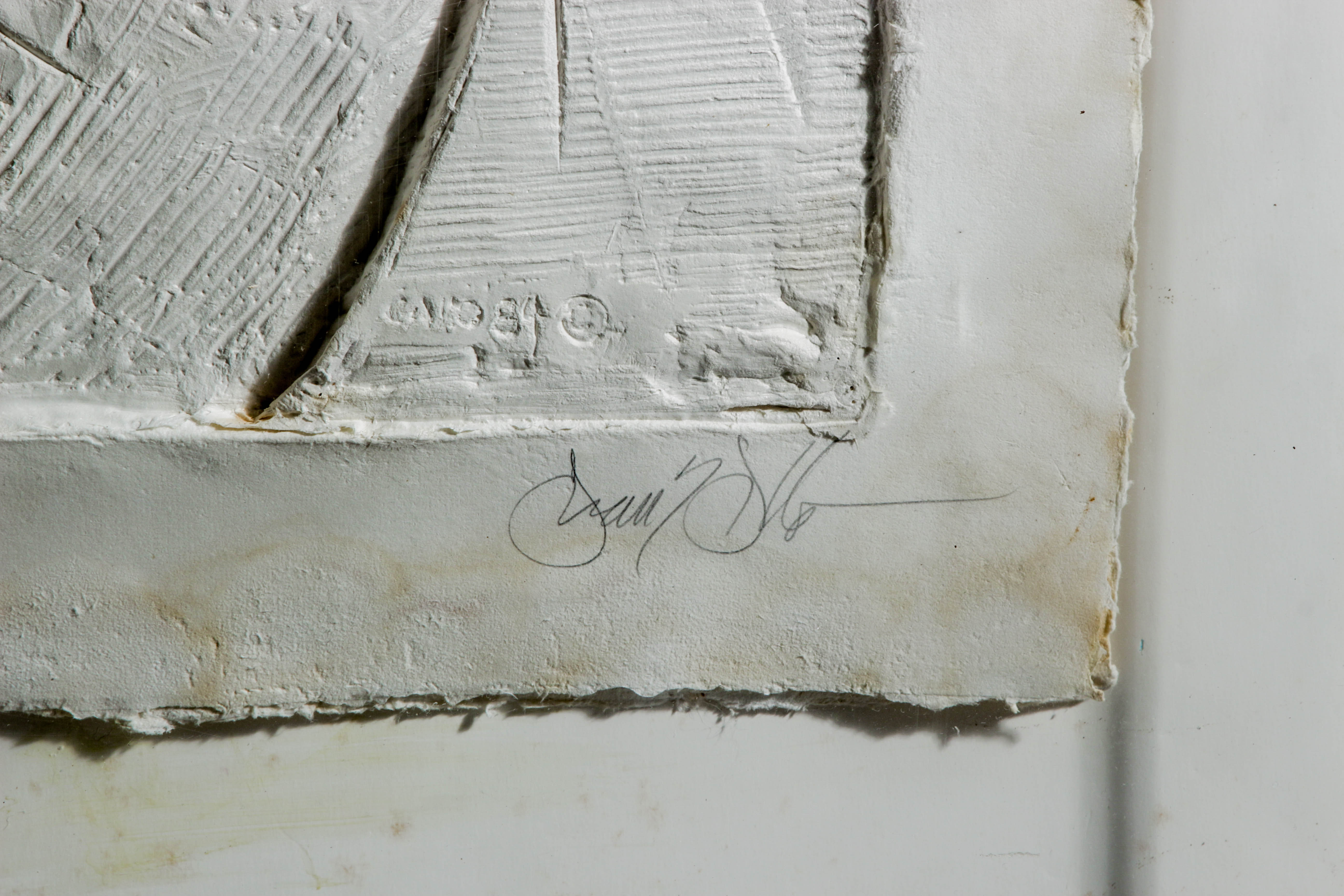 Frank Gallo Original Cast Paper Sculpture "The Actress"