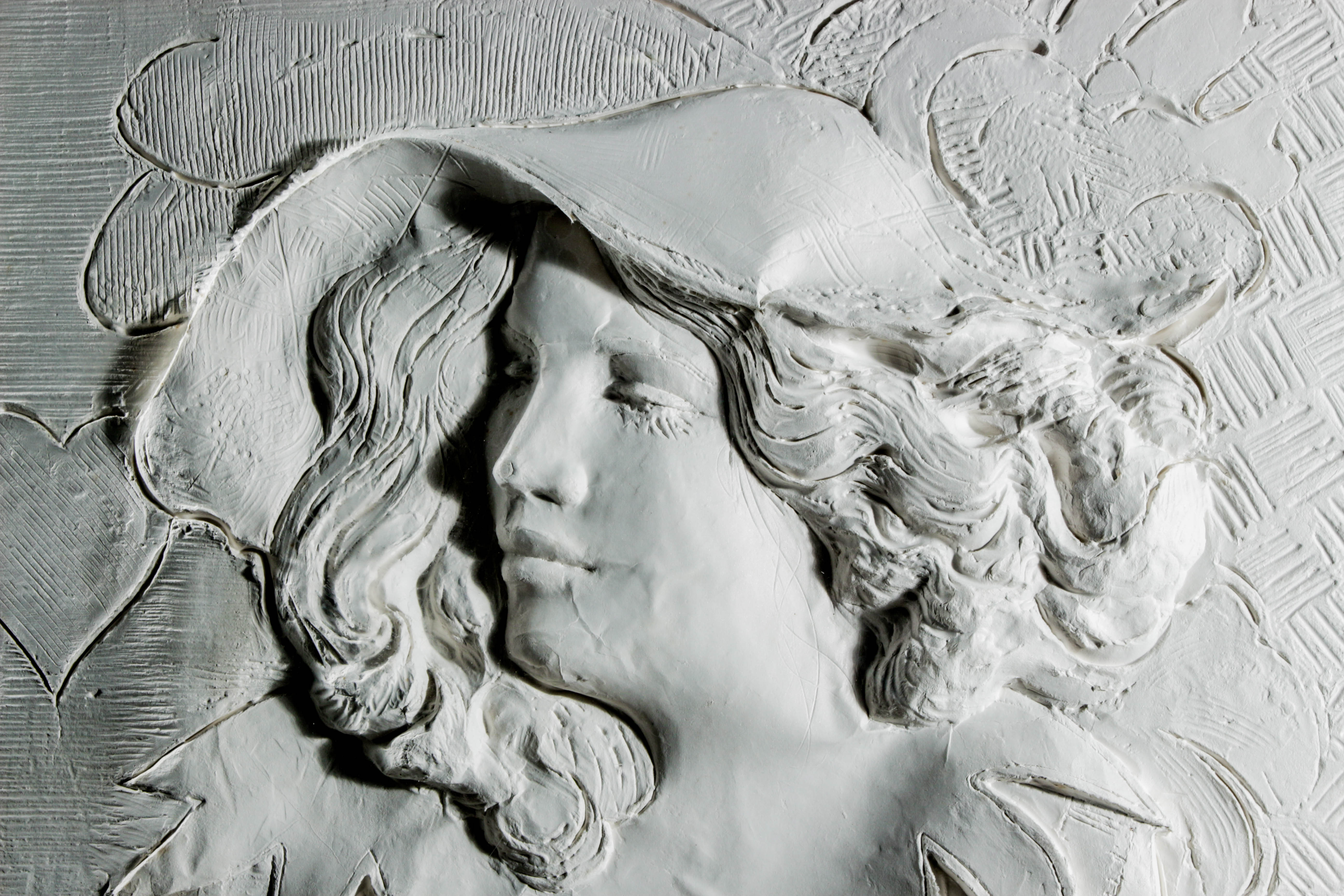 Frank Gallo Original Cast Paper Sculpture "The Actress"