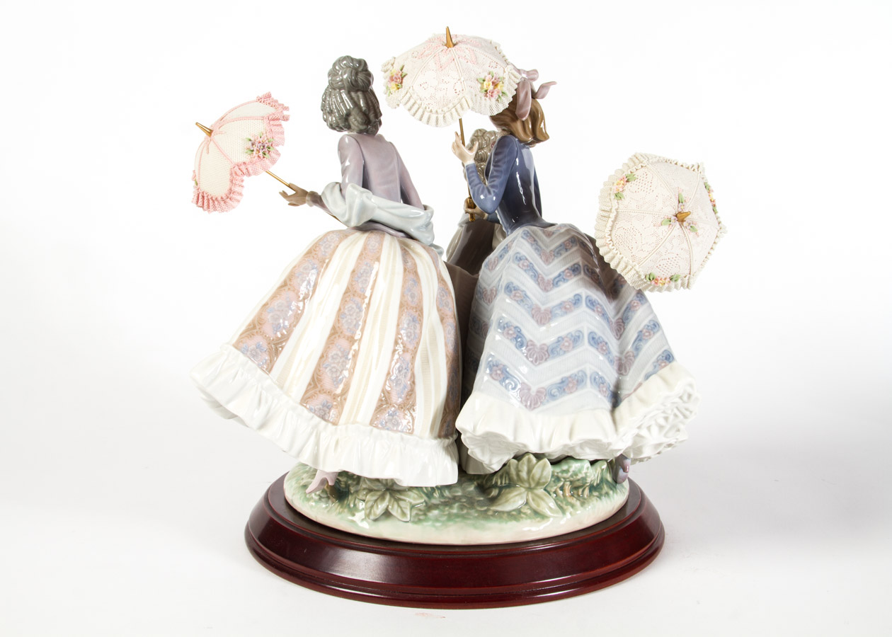 Limited Edition Lladro "Three Sisters" Porcelain Figurine