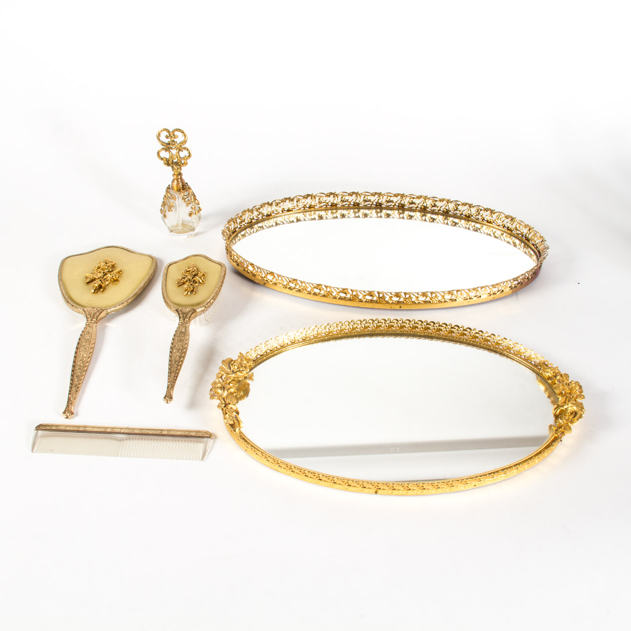 Matson 24K Gold Plated Vanity Set